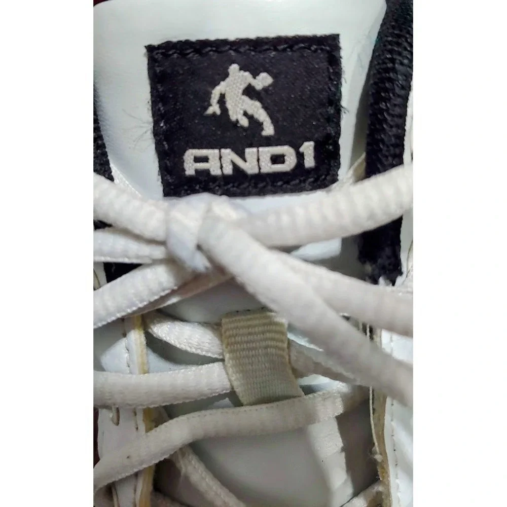 Sneakers‎ Athletic  Boys 5 AND1 White Low Top Lace Up  Casual Basketball Shoes